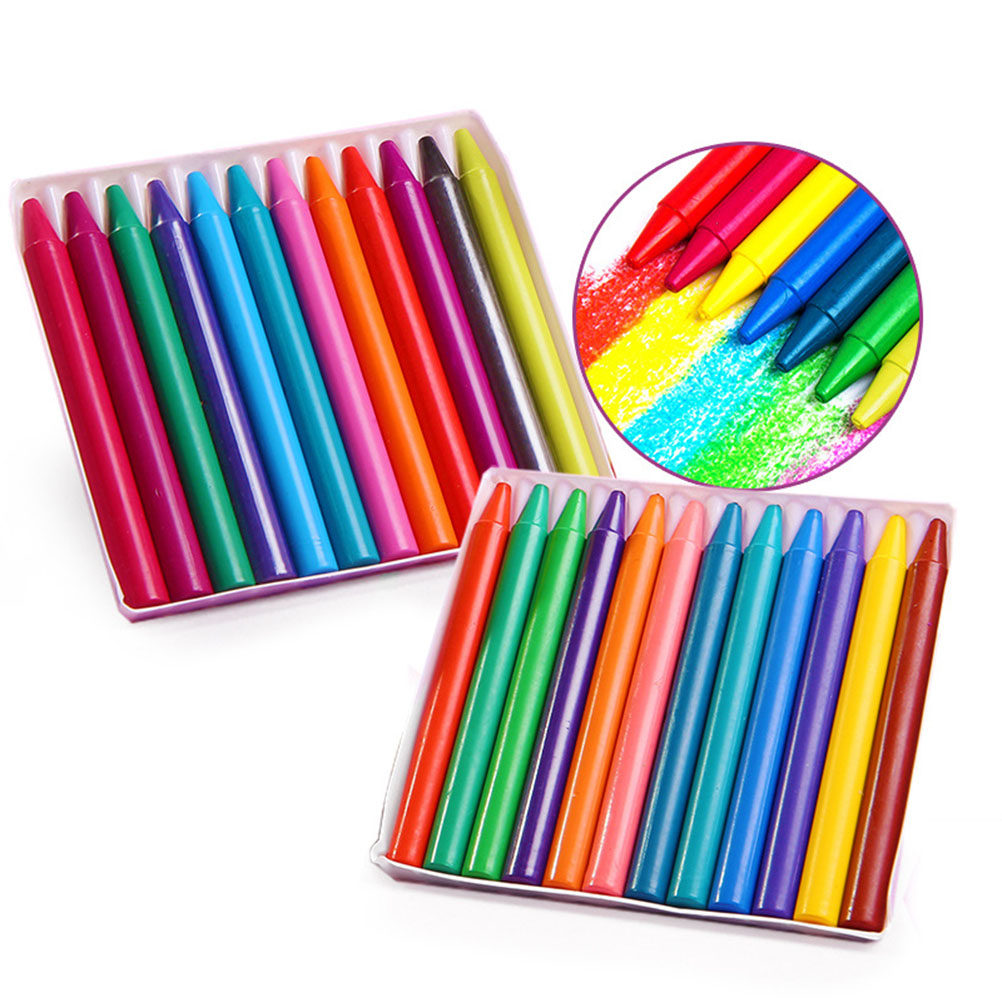 1Pack 24 Colors Round Crayons  - Art Craft Activities For Preschoolers recensie en prijs