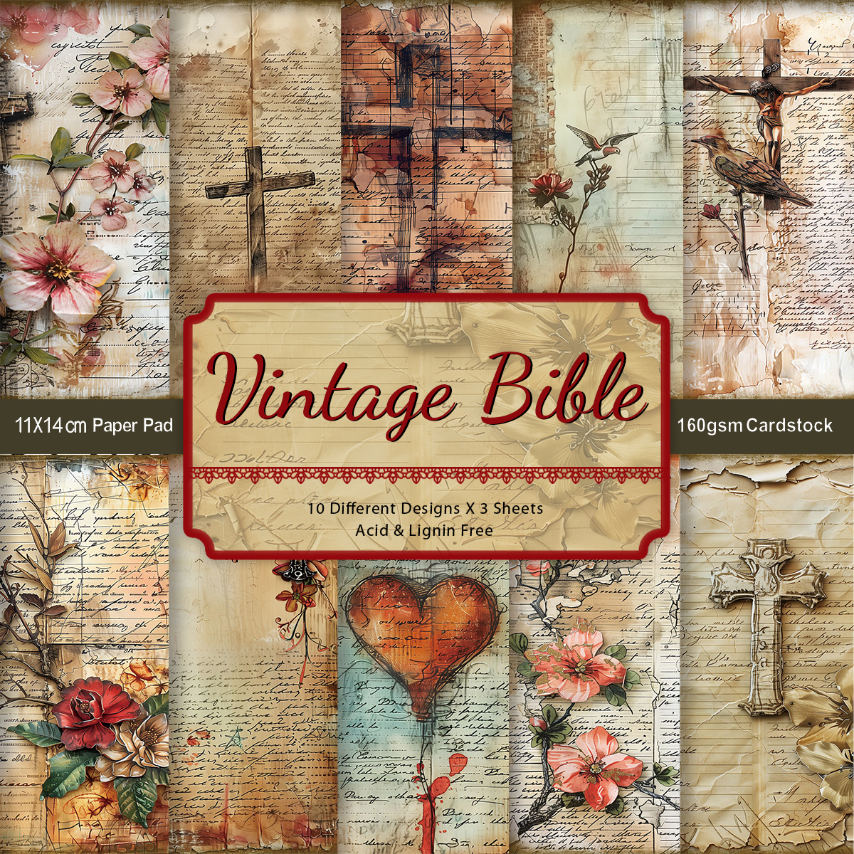 30pcs Bible Decorative Scrapbo - Art Craft Journal recensie en prijs