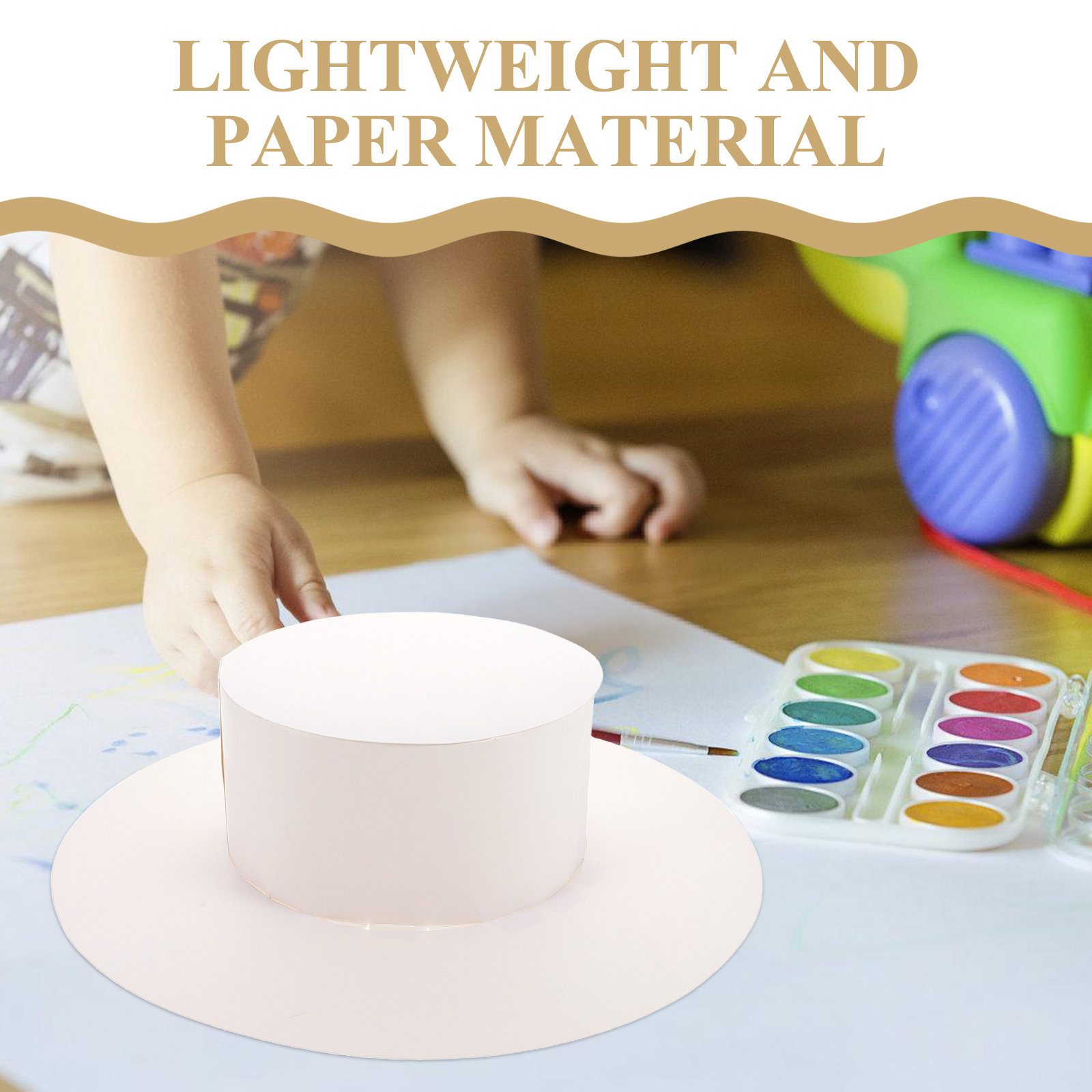 5Pcs DIY Children Paper Hats f - Art Craft Activities For Preschoolers recensie en prijs