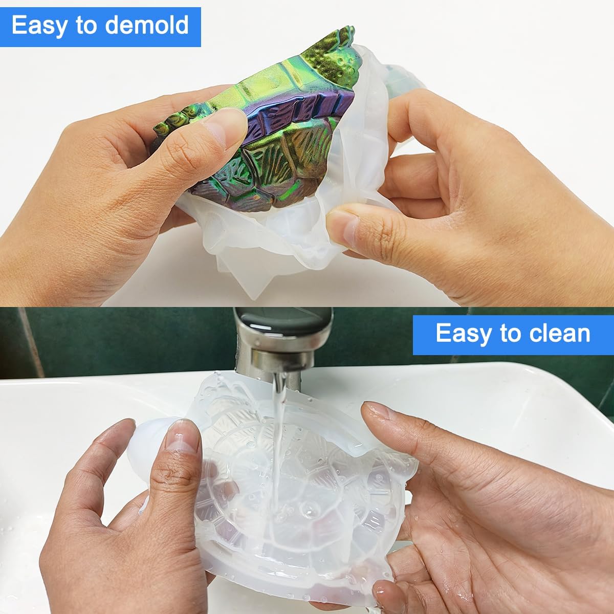 3D Tortoise Resin Molds Thick  - Art And Craft Nature recensie en prijs