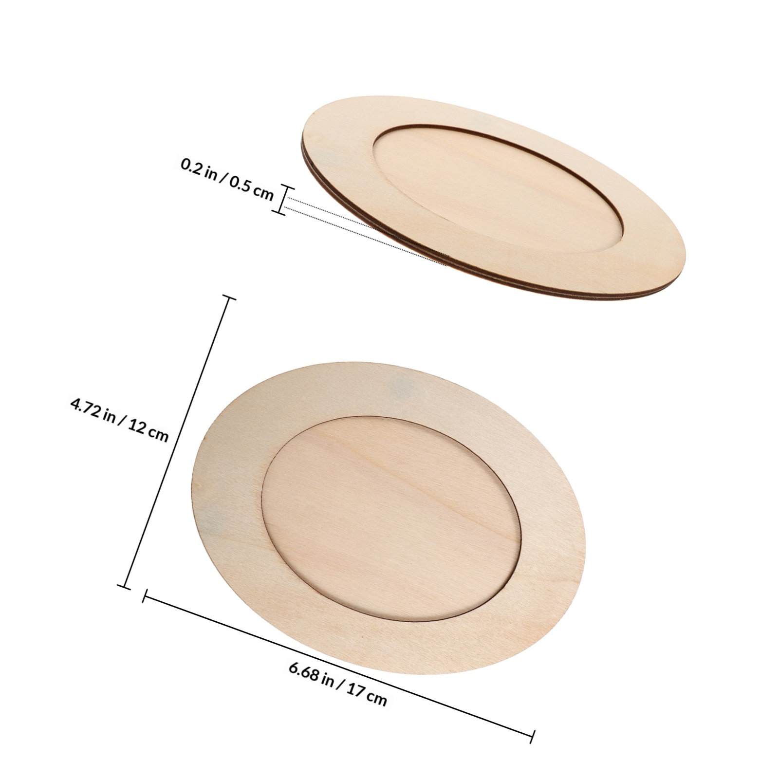 DIY Unfinished Wooden Oval Pho - Art Craft Activities For Preschoolers recensie en prijs