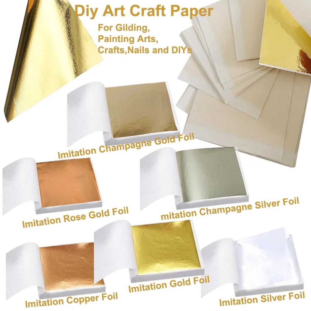 100Pc Colored Golds Leaf Sheet - Art Craft Furniture recensie en prijs