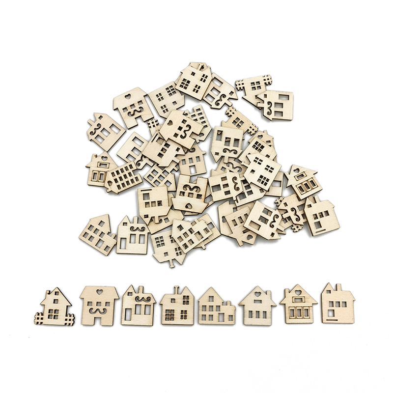 50pcs Unpainted Wood Slices fo - Art Craft Activities For Preschoolers recensie en prijs