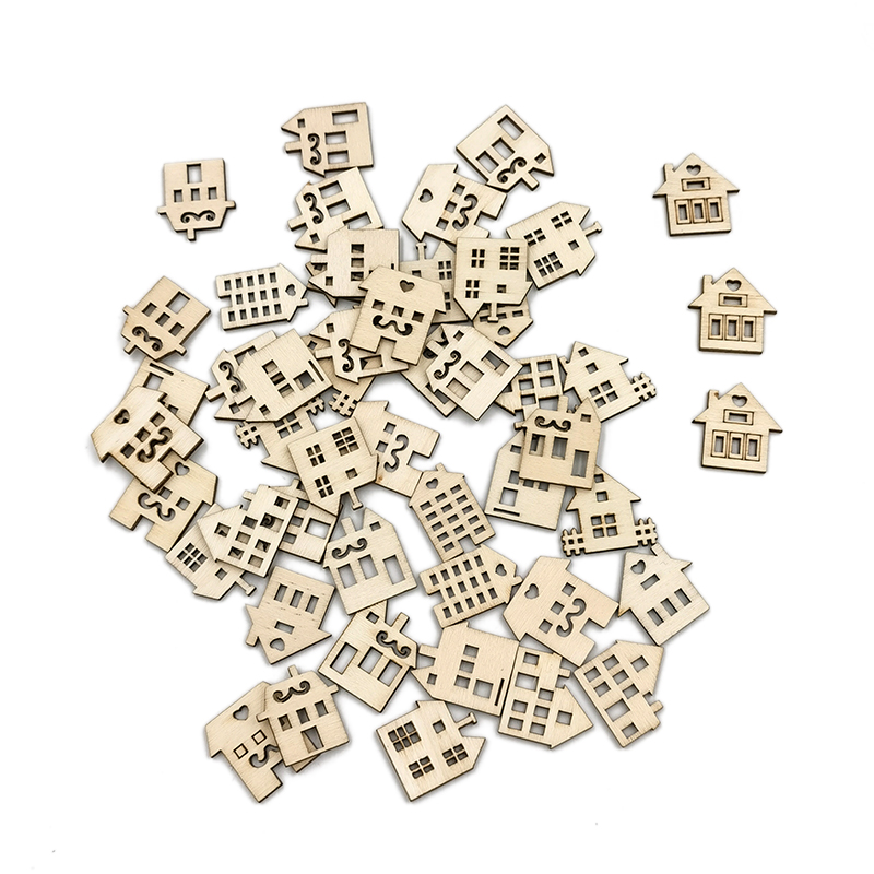 50pcs Unpainted Wood Slices fo - Art Craft Activities For Preschoolers recensie en prijs