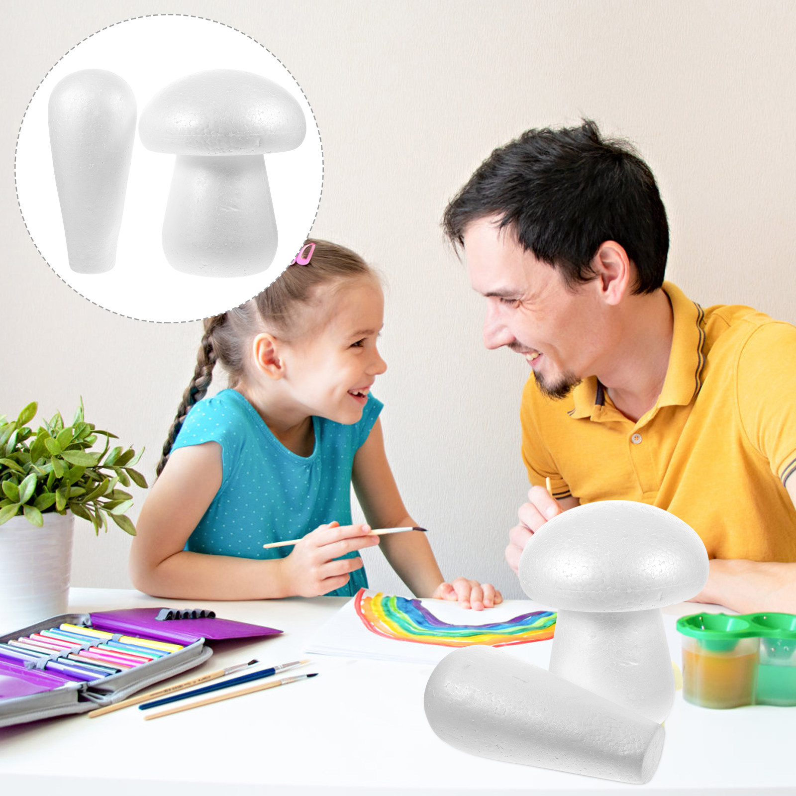 2Pcs DIY Foam Vegetable Shape  - Art Craft Vegetables recensie en prijs