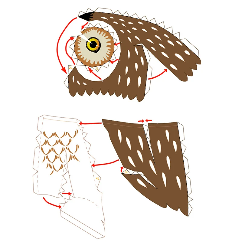 Little Owl Origami Art Mini 3D - Art And Craft Nature recensie en prijs