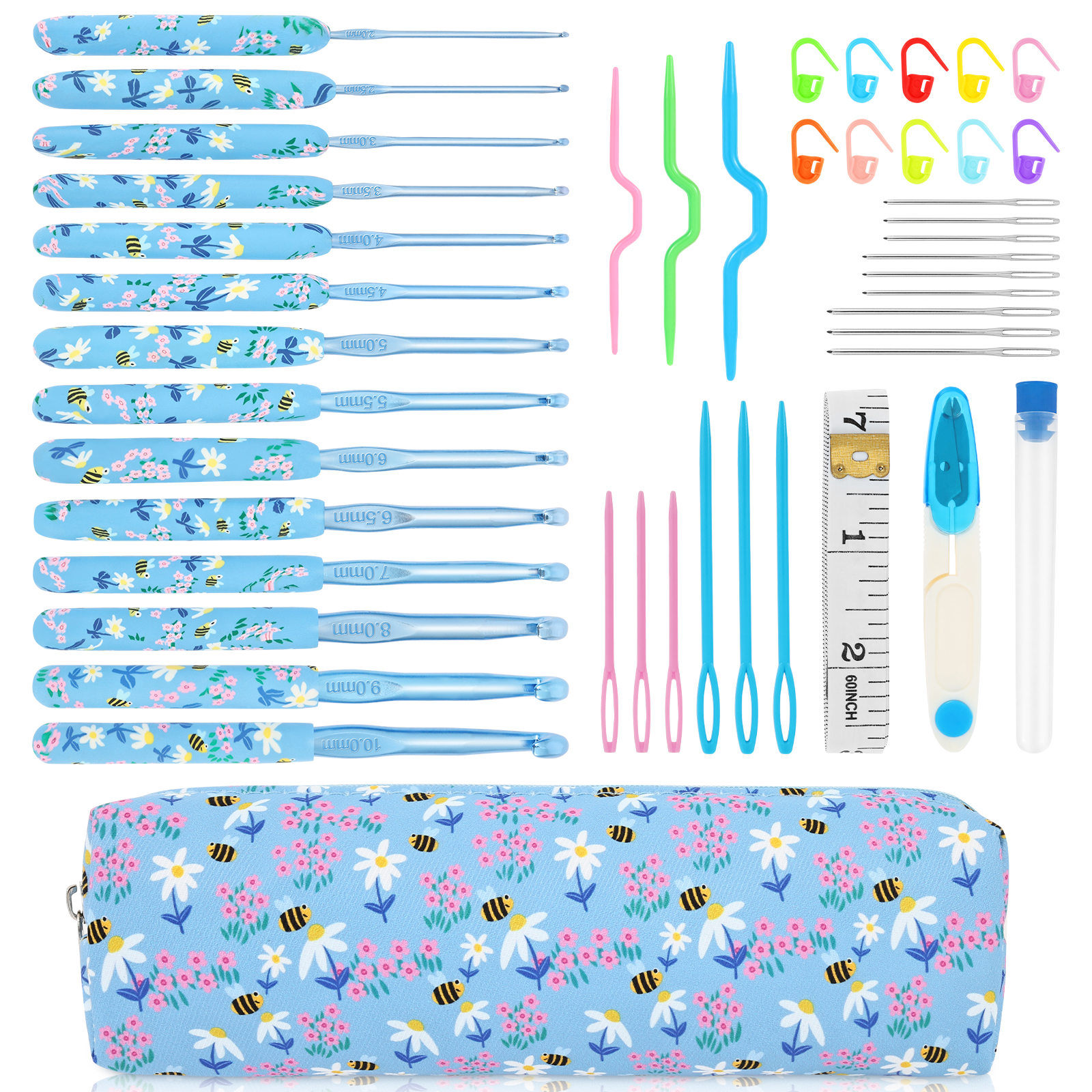 Colorful Crochet Hooks Set Erg - Crochet Hook Set recensie en prijs
