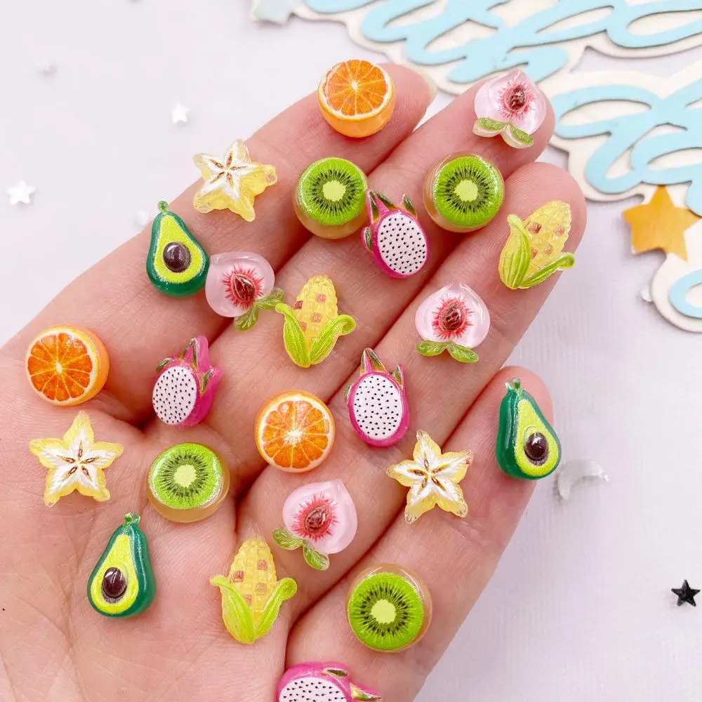 50PCS Resin Cute Mini Colorful - Art Craft Vegetables recensie en prijs