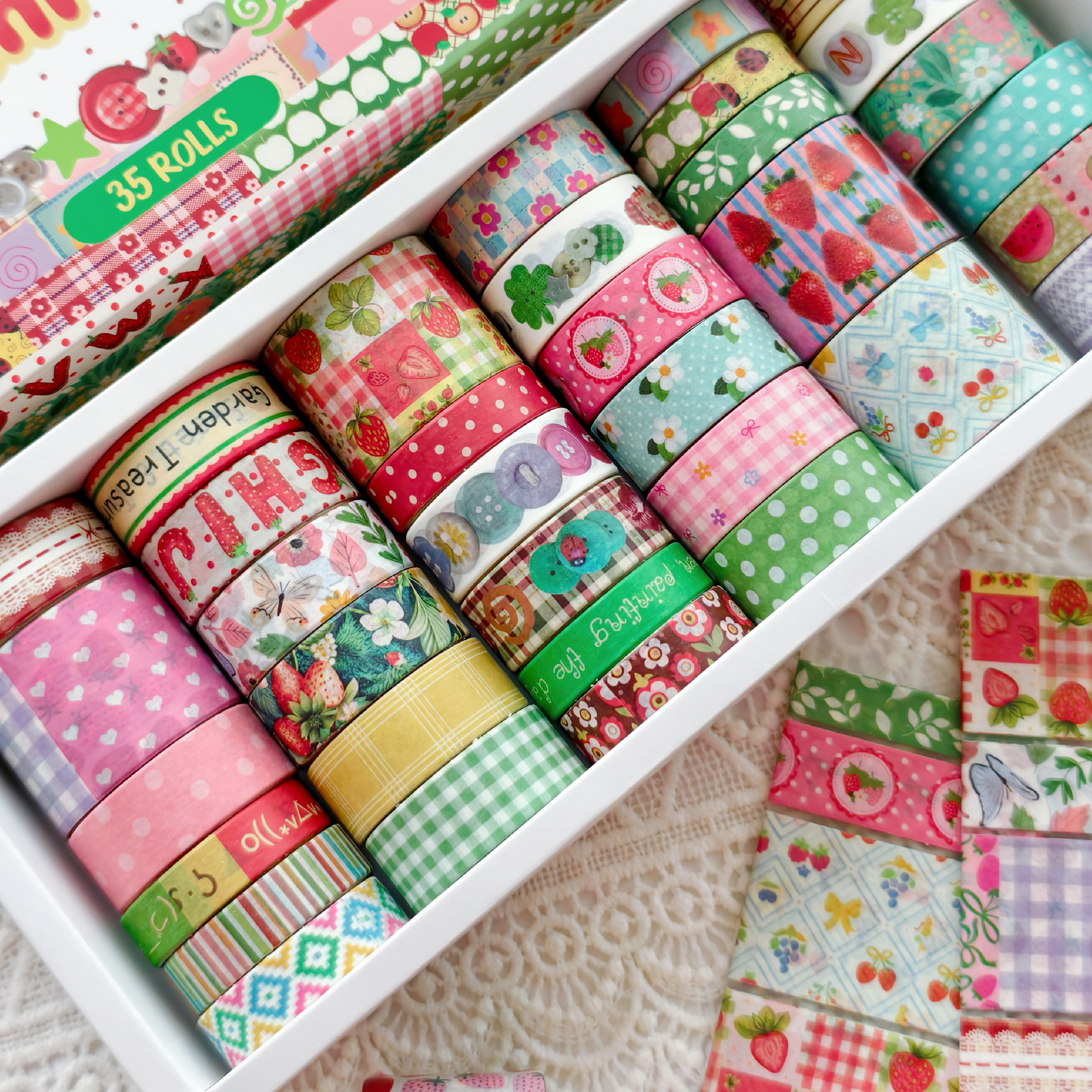 Random Cover 35 Rolls Aestheti - Art Craft Journal recensie en prijs