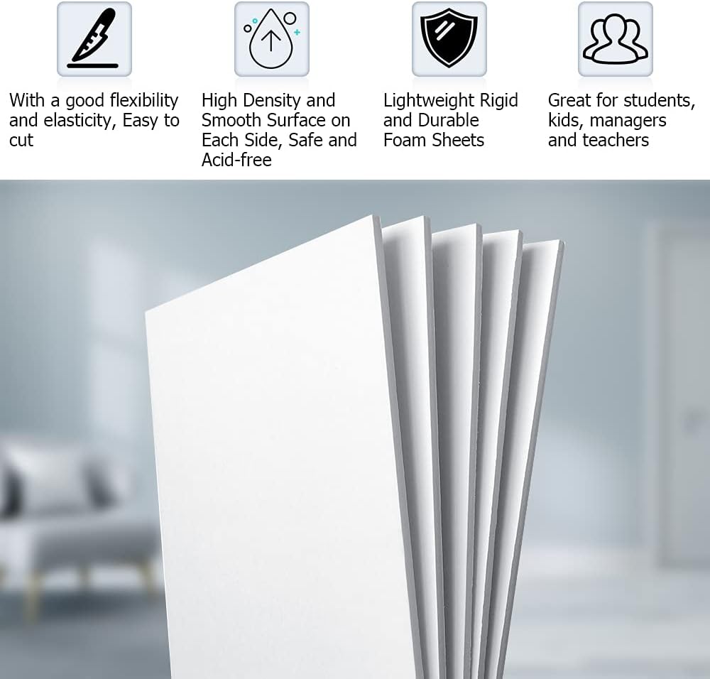16 Pack White Foam Board 16.5x - Art Craft Project recensie en prijs